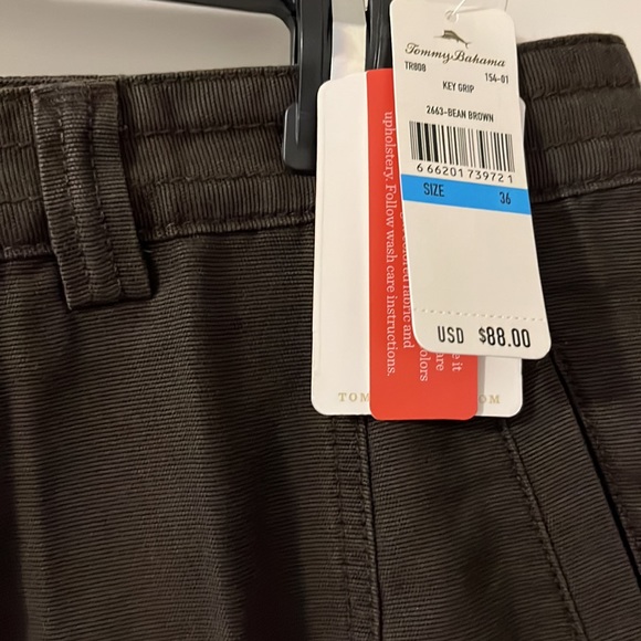 Tammy Bahama shorts size 36 new with tag brown - Picture 4 of 8